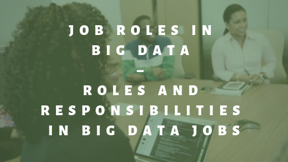 Job Roles Big Data – Roles and Responsibilities in Big data jobs