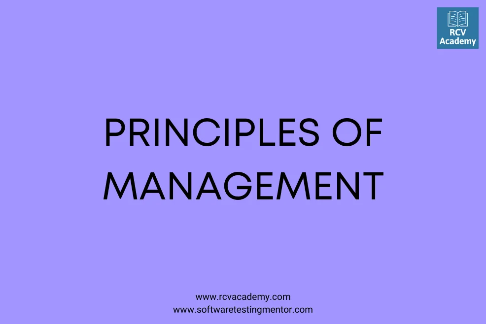 Principles Of Management