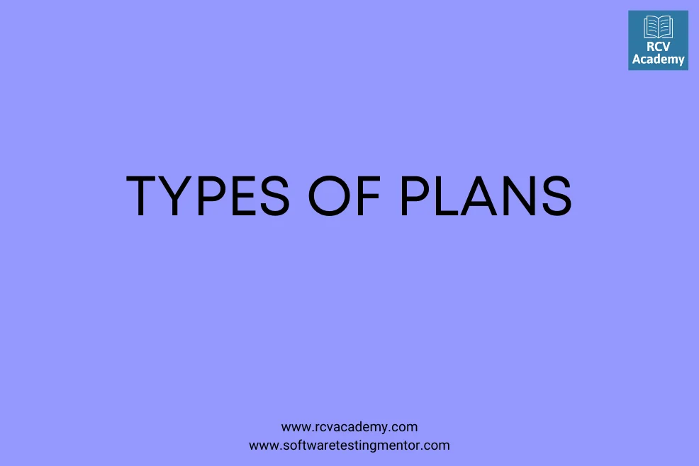 Types Of Plans